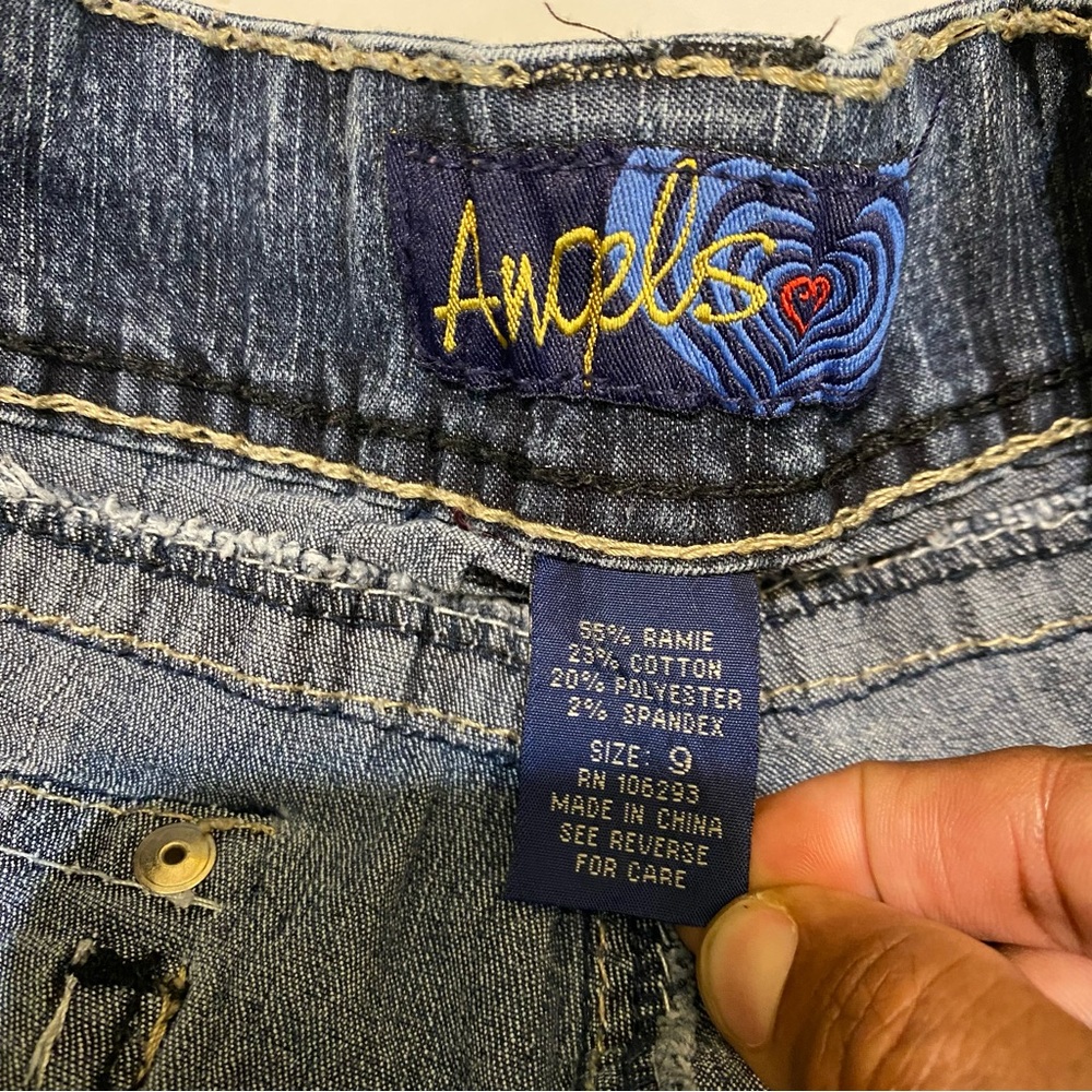 Angels Blue Women's Jeans/Capri - Picture 4 of 10